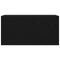 vidaXL Bathroom Wall Cabinet Black 80x25x40 cm Engineered Wood