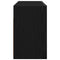 vidaXL Bathroom Wall Cabinet Black 80x25x40 cm Engineered Wood