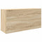 vidaXL Bathroom Wall Cabinet Sonoma Oak 80x25x40 cm Engineered Wood