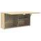 vidaXL Bathroom Wall Cabinet Sonoma Oak 80x25x40 cm Engineered Wood