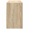 vidaXL Bathroom Wall Cabinet Sonoma Oak 80x25x40 cm Engineered Wood