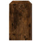 vidaXL Bathroom Wall Cabinet Smoked Oak 80x25x40 cm Engineered Wood