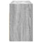 vidaXL Bathroom Wall Cabinet Grey Sonoma 80x25x40 cm Engineered Wood