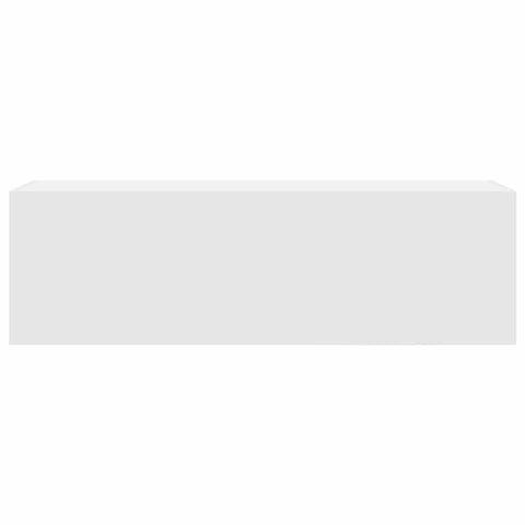 vidaXL Bathroom Wall Cabinet White 100x25x30 cm Engineered Wood