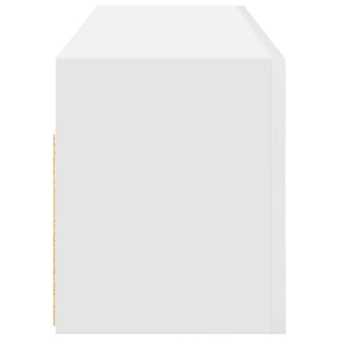 vidaXL Bathroom Wall Cabinet White 100x25x30 cm Engineered Wood