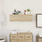 vidaXL Bathroom Wall Cabinet Sonoma Oak 100x25x30 cm Engineered Wood