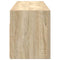 vidaXL Bathroom Wall Cabinet Sonoma Oak 100x25x30 cm Engineered Wood