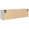 vidaXL Bathroom Wall Cabinet Concrete Grey 100x25x30 cm Engineered Wood