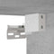 vidaXL Bathroom Wall Cabinet Concrete Grey 100x25x30 cm Engineered Wood