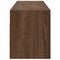 vidaXL Bathroom Wall Cabinet Brown Oak 100x25x30 cm Engineered Wood