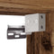 vidaXL Bathroom Wall Cabinet Old Wood 100x25x30 cm Engineered Wood
