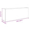 vidaXL Bathroom Wall Cabinet Old Wood 100x25x40 cm Engineered Wood