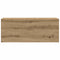 vidaXL Bathroom Wall Cabinet Artisan Oak 100x25x40 cm Engineered Wood