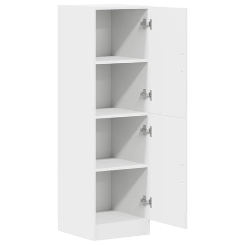 vidaXL Kitchen Cabinet White 38x41.5x131.5 cm Engineered Wood
