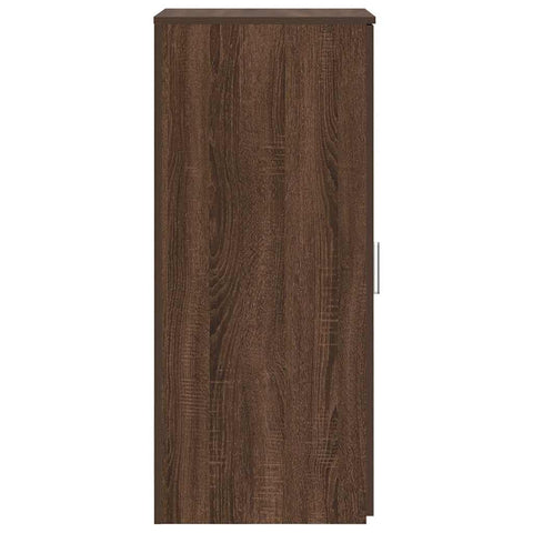 vidaXL Storage Cabinet Brown Oak 40x45x103.5 cm Engineered Wood
