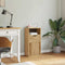 vidaXL Side Cabinet with Drawer ODDA 40x24x79 cm Solid Wood Pine