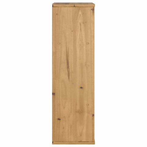vidaXL Side Cabinet with Drawer ODDA 40x24x79 cm Solid Wood Pine