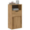 vidaXL Side Cabinet with Drawer ODDA 40x24x79 cm Solid Wood Pine