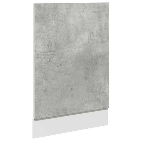 vidaXL 7 Piece Bathroom Furniture Set Lyon Concrete Grey Engineered Wood