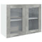 vidaXL 7 Piece Bathroom Furniture Set Lyon Concrete Grey Engineered Wood