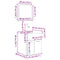 vidaXL 3 Piece Bathroom Furniture Set Concrete Grey Engineered Wood
