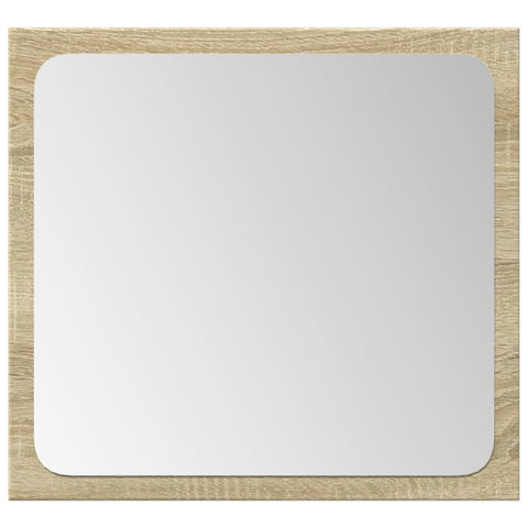 vidaXL 4 Piece Bathroom Furniture Set Sonoma Oak Engineered Wood