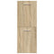 vidaXL 4 Piece Bathroom Furniture Set Sonoma Oak Engineered Wood