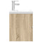 vidaXL 2 Piece Bathroom Furniture Set Sonoma Oak Engineered Wood