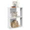 vidaXL Bookcase 3-Tier White 60x30x80 cm Engineered Wood