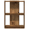 vidaXL Bookcase 3-Tier Old Wood 60x30x80 cm Engineered Wood