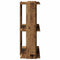 vidaXL Bookcase 3-Tier Old Wood 60x30x80 cm Engineered Wood