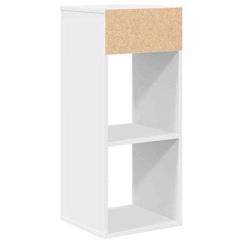 vidaXL Book Cabinet White 34x31x80 cm Engineered Wood