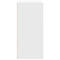 vidaXL Bookcase White 31x24x52 cm Engineered Wood