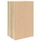vidaXL Bookcase Sonoma Oak 31x24x52 cm Engineered Wood