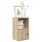 vidaXL Bookcase Sonoma Oak 31x24x52 cm Engineered Wood