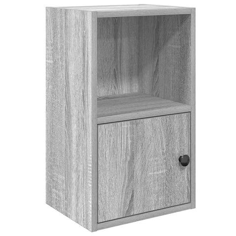 vidaXL Bookcase Grey Sonoma 31x24x52 cm Engineered Wood