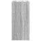 vidaXL Bookcase Grey Sonoma 31x24x52 cm Engineered Wood