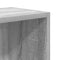 vidaXL Bookcase Grey Sonoma 31x24x52 cm Engineered Wood