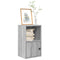 vidaXL Bookcase Grey Sonoma 31x24x52 cm Engineered Wood