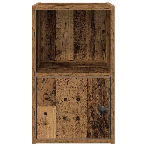 vidaXL Bookcase Old Wood 31x24x52 cm Engineered Wood