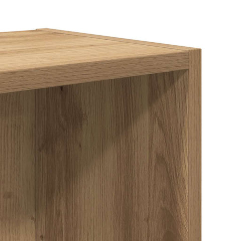 vidaXL Bookcase Artisan Oak 31x24x52 cm Engineered Wood