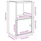 vidaXL Bookcase Artisan Oak 31x24x52 cm Engineered Wood