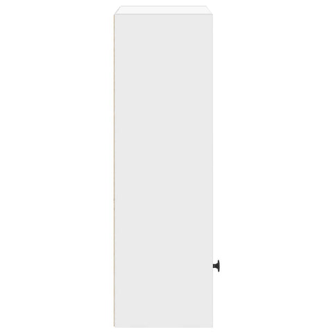 vidaXL Bookcase White 31x24x77 cm Engineered Wood