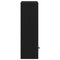 vidaXL Bookcase Black Oak 31x24x77 cm Engineered Wood