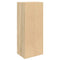 vidaXL Bookcase Sonoma Oak 31x24x77 cm Engineered Wood