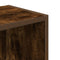 vidaXL Bookcase Smoked Oak 31x24x77 cm Engineered Wood