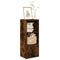 vidaXL Bookcase Smoked Oak 31x24x77 cm Engineered Wood