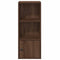 vidaXL Bookcase Brown Oak 31x24x77 cm Engineered Wood