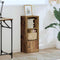 vidaXL Bookcase Old Wood 31x24x77 cm Engineered Wood