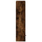 vidaXL Bookcase Smoked Oak 31x24x102 cm Engineered Wood